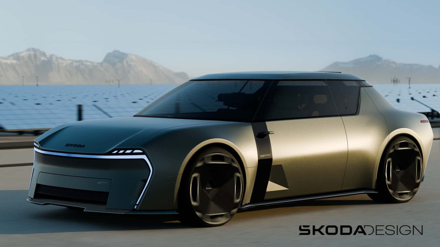 Incroyable : Skoda ressuscite son coupé 1000 MBX des années 60 en concept électrique bluffant !