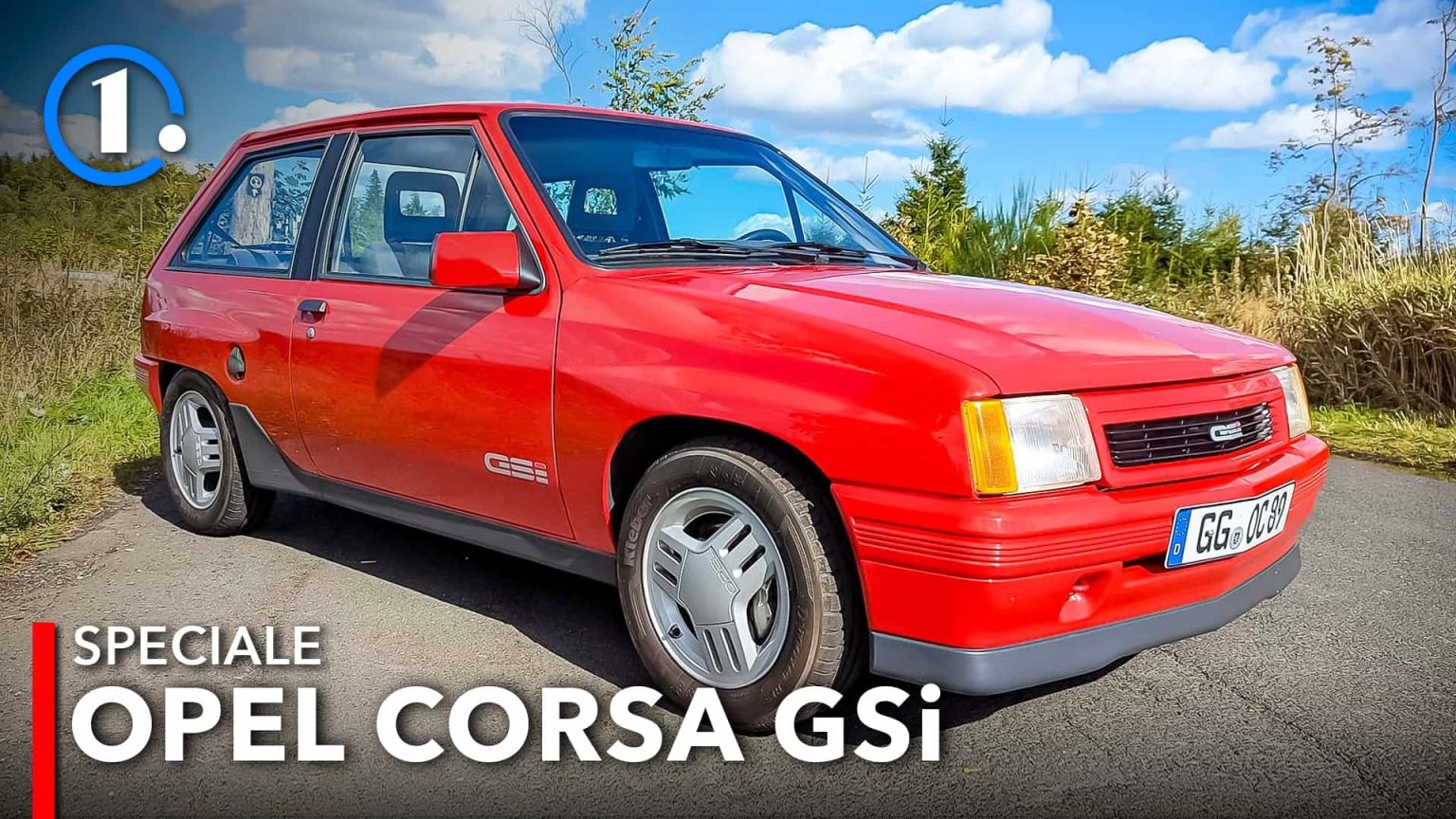 100 ch pour 840 kg : vous ne devinerez pas le fun extrême de l’Opel Corsa GSi 1989 !