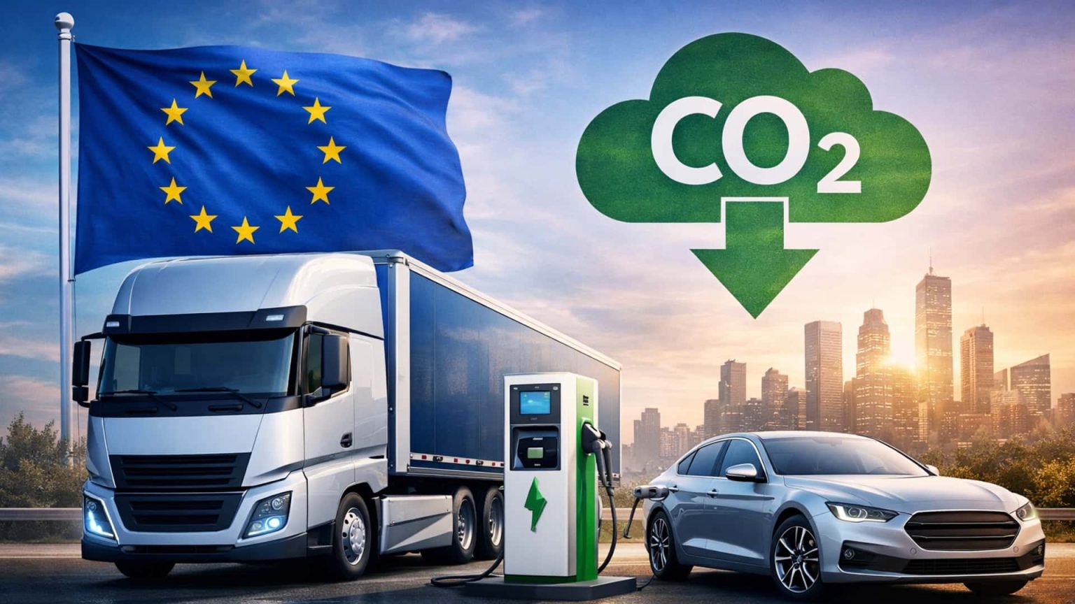 2035 : l’UE impose la révolution pour les camions — réductions massives de CO₂ et quotas pour les flottes, préparez‑vous au choc