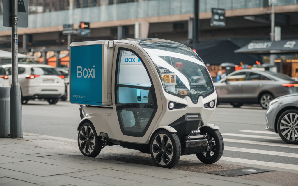 Boxi : le quadricycle autonome des Postes qui pourrait révolutionner vos livraisons en ville (tests en cours)