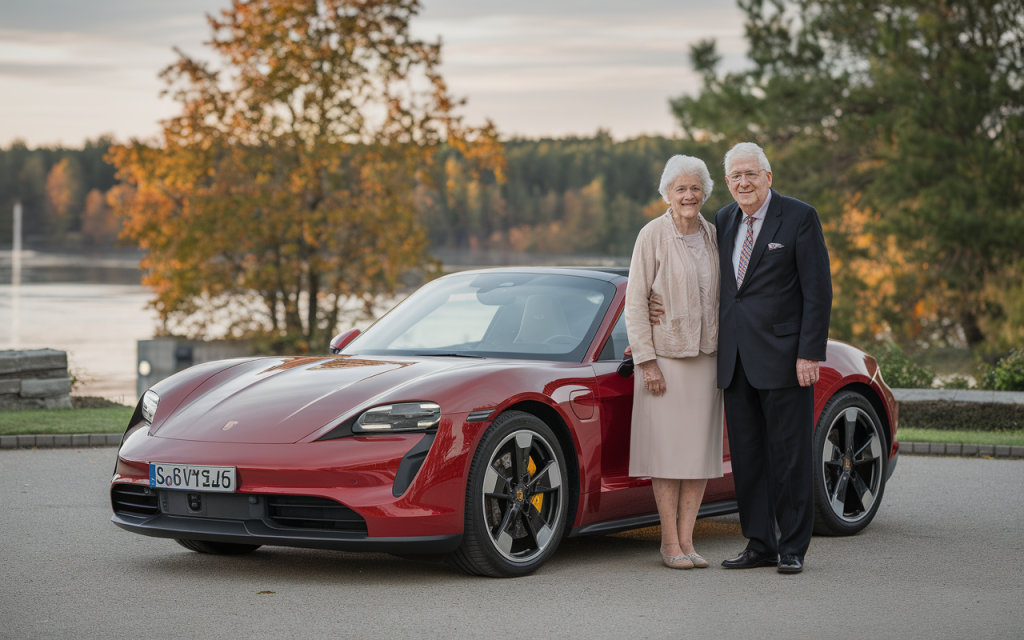 Ils s’offrent une Porsche à 92 ans après 70 ans de mariage — l’histoire émouvante qui fait fondre les cœurs