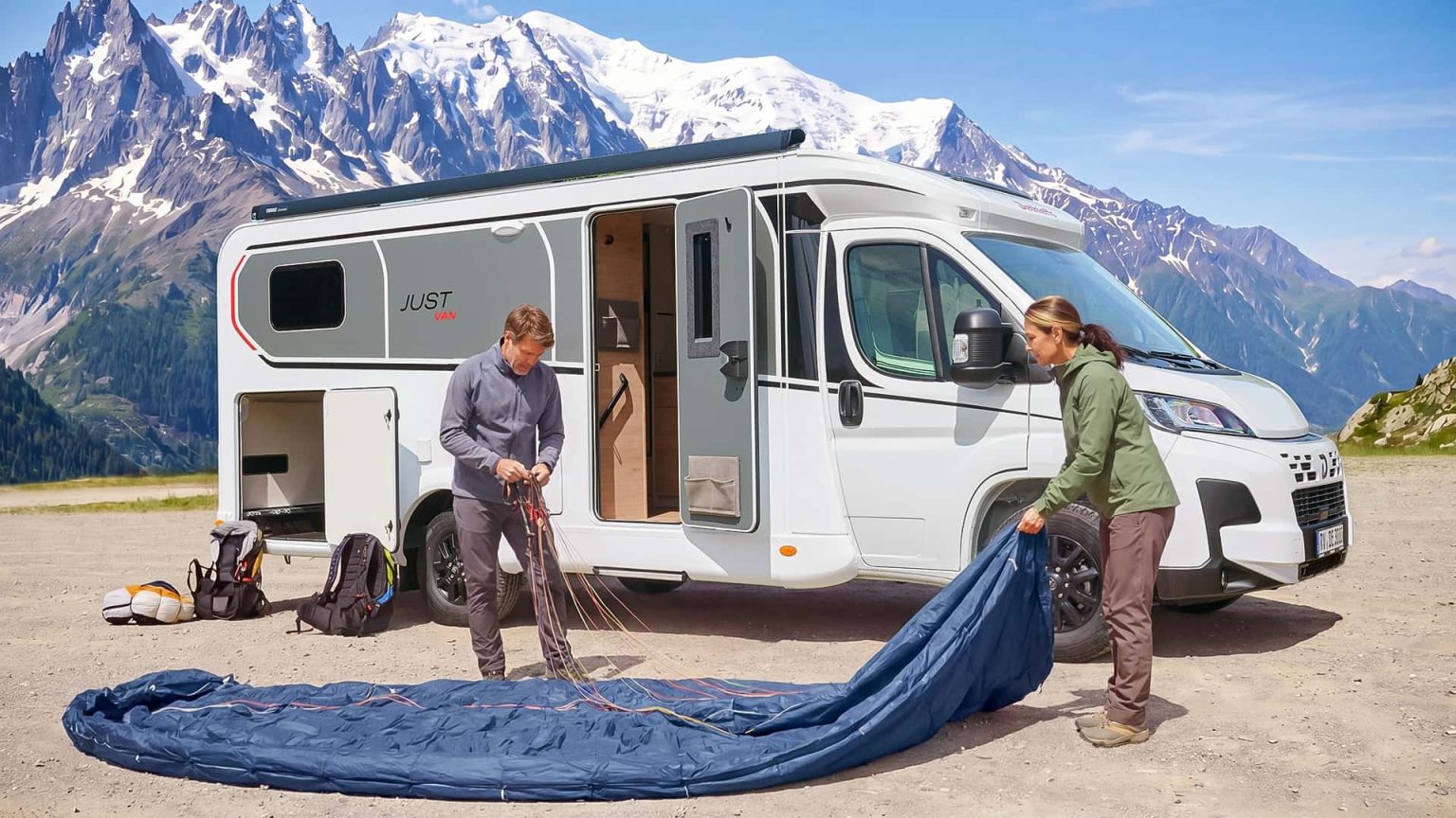 Le Dethleffs Just Van : le demi‑intégré étroit (2,20 m) qui promet l’espace d’un camping‑car sans les contraintes — découvrez pourquoi il change tout